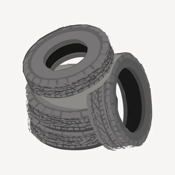 Car wheels clipart, vehicle part